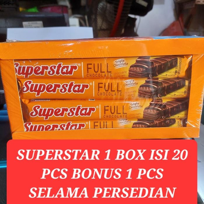 

PastikanTerjaminMutunya- Supestar Roma Wafer Coklat box isi 12 pcs