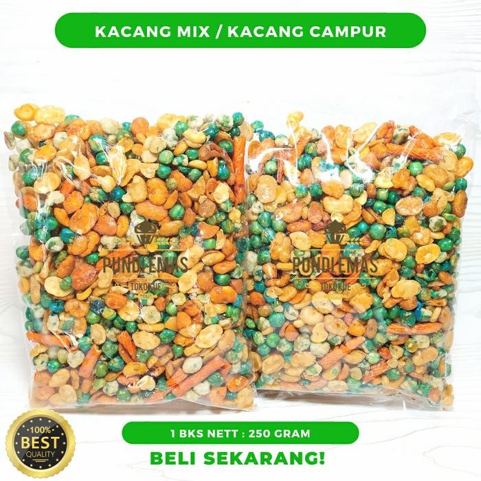 

PastikanTerjaminMutunya- KACANG CAMPUR 1 KG / KACANG MIX SUPER TERLARIS / KACANG POLONG