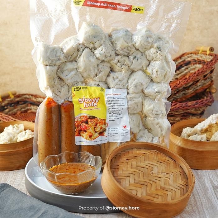 

PastikanTerjaminMutunya- Siomay Hore - SIOMAY PREMIUM ASLI IKAN TENGGIRI (isi 30 pcs)