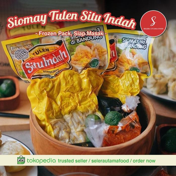 

PastikanTerjaminMutunya- Siomay Tulen Situ Indah Bandung, Vacuum Pack isi 10 + Sambal