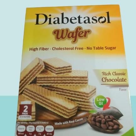

PastikanTerjaminMutunya- Diabetasol wafer cemilan sehat dan enak