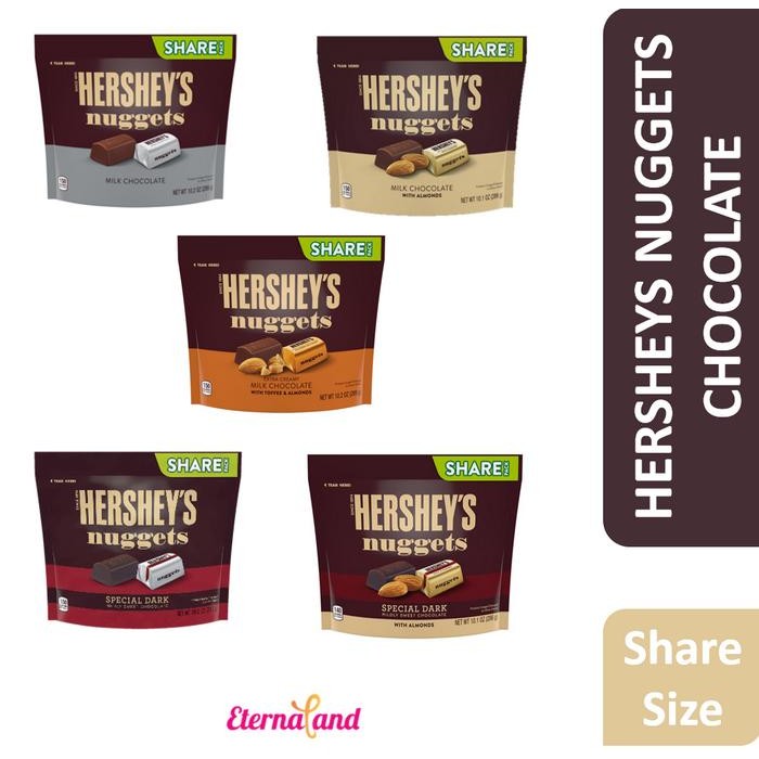

PastikanTerjaminMutunya- Hershey Nuggets Chocolate - cokelat hershey impor aneka varian
