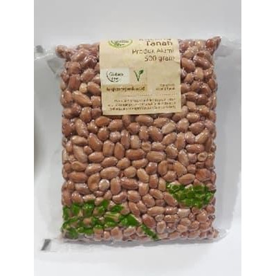 

PastikanTerjaminMutunya- Kacang Tanah Organik 500 g Gluten Free Non GMO Lingkar Organik
