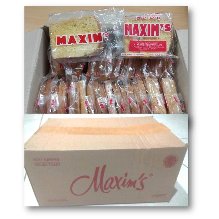 

PastikanTerjaminMutunya- roti kering maxim melba toast maxim