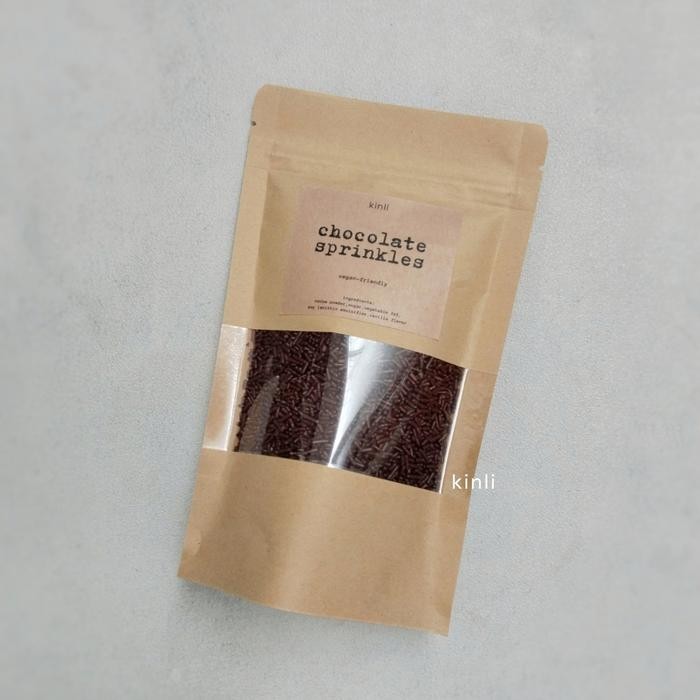 

PastikanTerjaminMutunya- chocolate sprinkles vegan plant-based coklat meses nabati