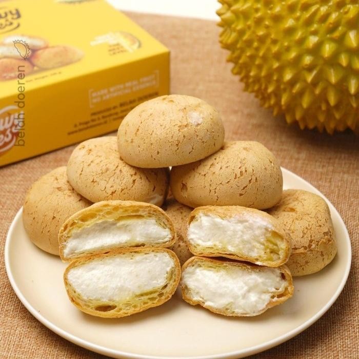 

PastikanTerjaminMutunya- Belah Doeren Durian Chewy Soes Original 1 Box