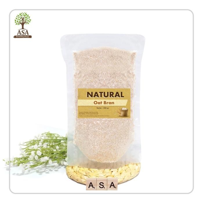 

PastikanTerjaminMutunya- Natural Oat Bran / Oat Bran Natural 500 gram