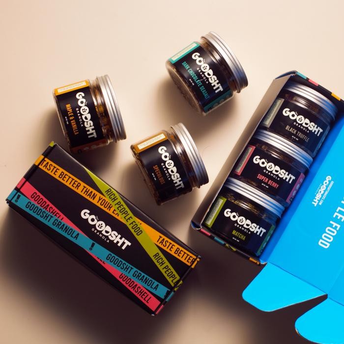 

PastikanTerjaminMutunya- Goodsht Granola - Fantastic Four (Bundle of 4 jars)