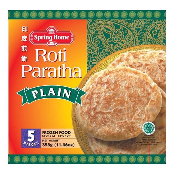 

PastikanTerjaminMutunya- Spring Home Roti Paratha Plain 325 g