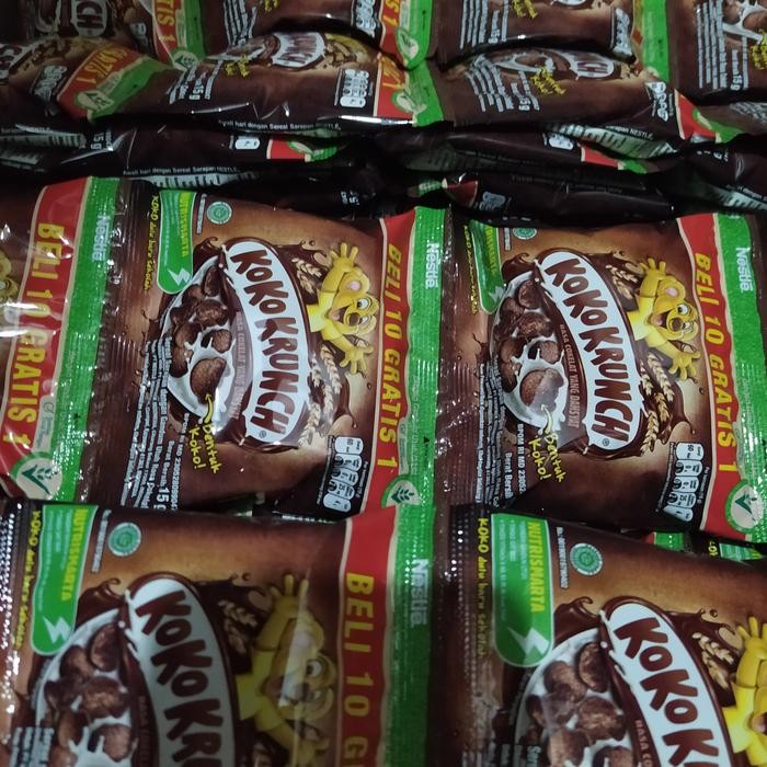 

PastikanTerjaminMutunya- koko krunch/kokokrunch cereal sehat 1rcg isi 10 x15g