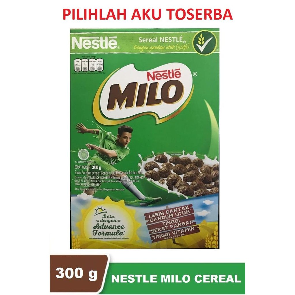 

PastikanTerjaminMutunya- Nestle MILO cereal 330 gr