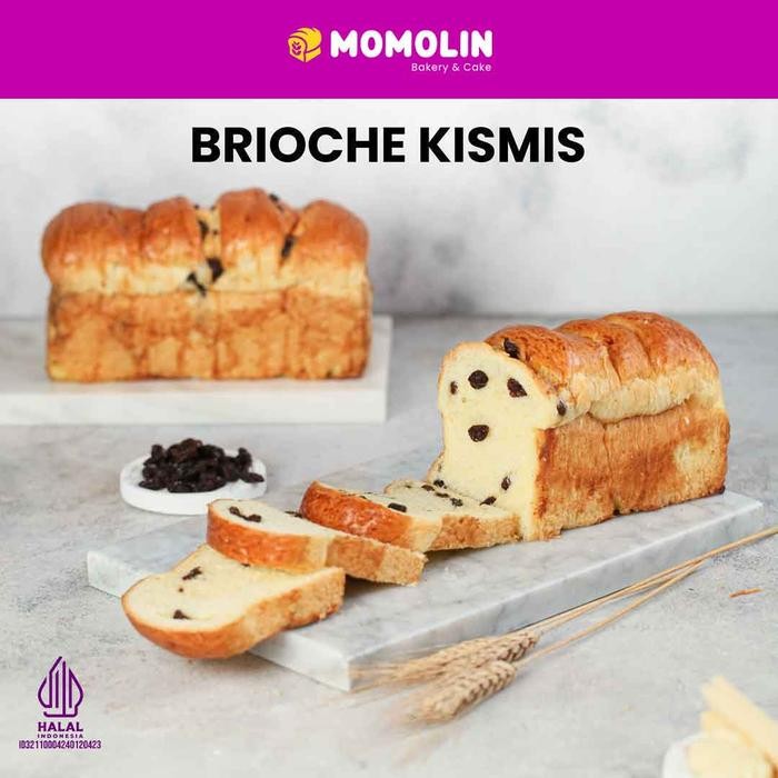 

PastikanTerjaminMutunya- Brioche Kismis Roti Kismis Makanan Ringan Cemilan Sehat Kue