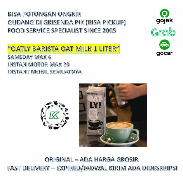 

PastikanTerjaminMutunya- Oatly Barista Oat Milk 1L GOJEK