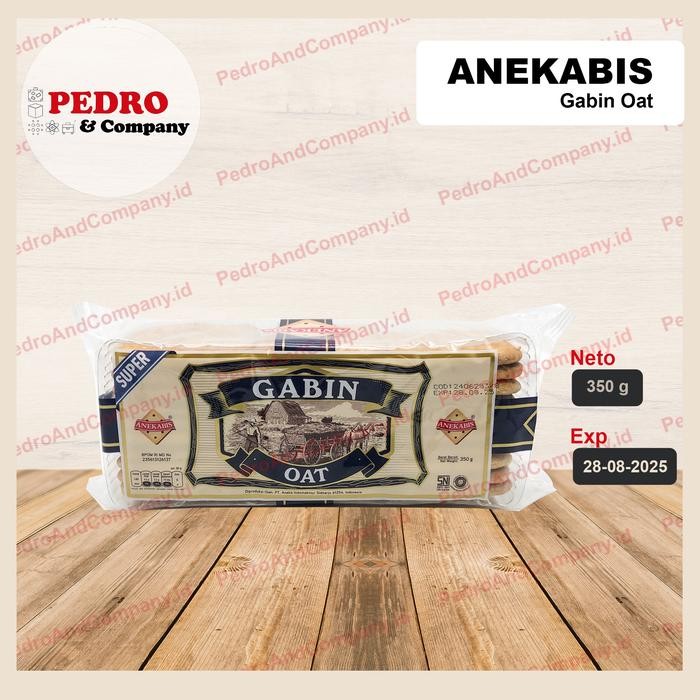 

PastikanTerjaminMutunya- Gabin - Oat biscuit/ biskuit oat super (350 gr) anekabis