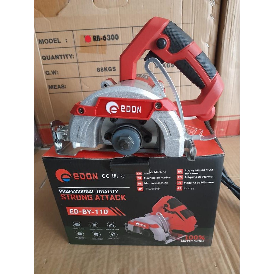 marble cutter/ Mesin Gerinda Potong Granit EDON MESIN POTONG KERAMIK