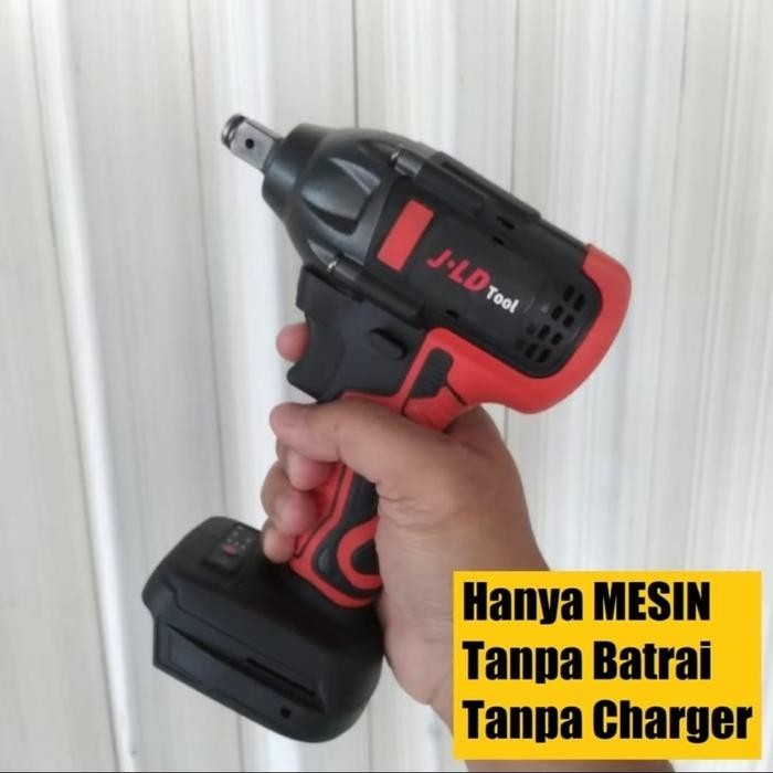 impact wrench cordless jld 48 volt 48v jv88 unit only Tanpa Baterai