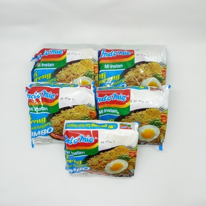 

SemuAReadyYaB0Zq- 5 Pcs - Indomie Goreng Jumbo Ayam Panggang