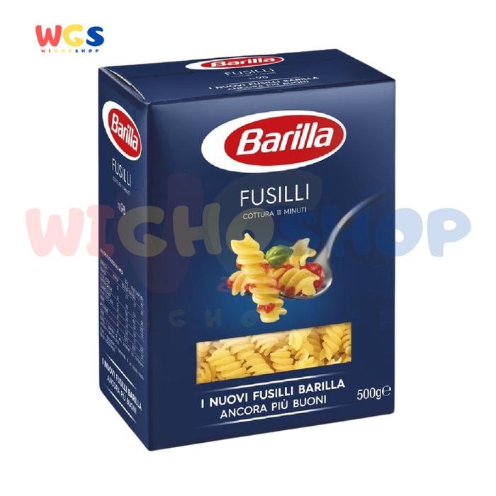 

SemuAReadyYaB0Zq- Barilla Pasta Fussili 500 gr - Durum Wheat Semolina Pasta