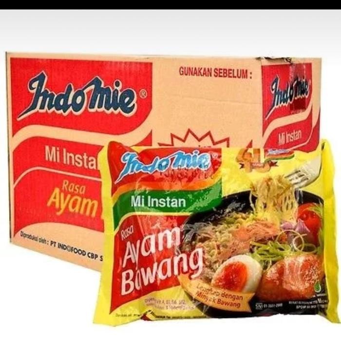 

SemuAReadyYaB0Zq- INDOMIE AYAM BAWANG 1 DUS / KHUSUS GOJEK-GRAB