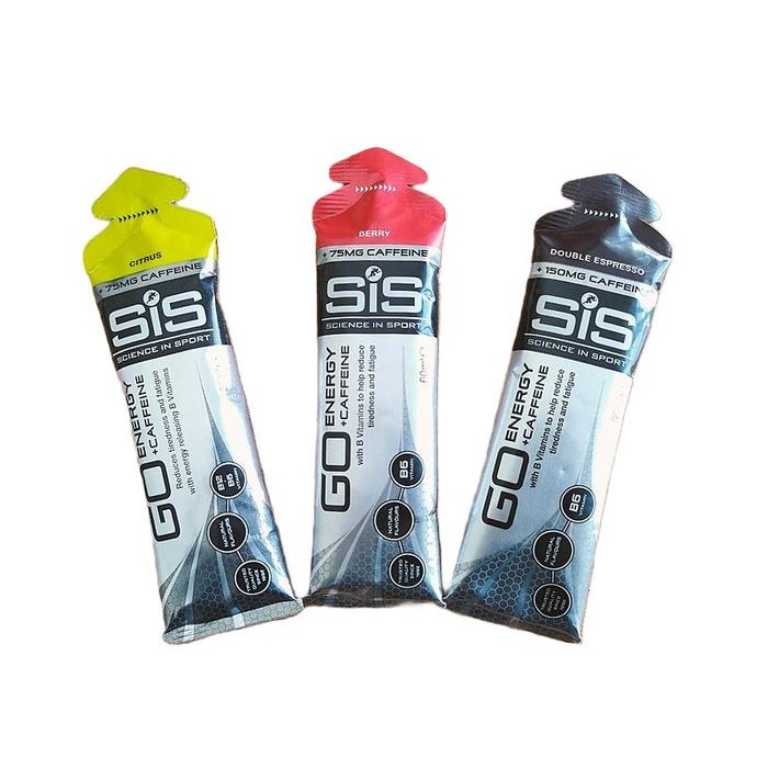 

BnyKpilihAnSkrG- SIS Energy Gel Isotonic Plus Caffeine +75Mg Minuman Energy Gel BPOM - Berry