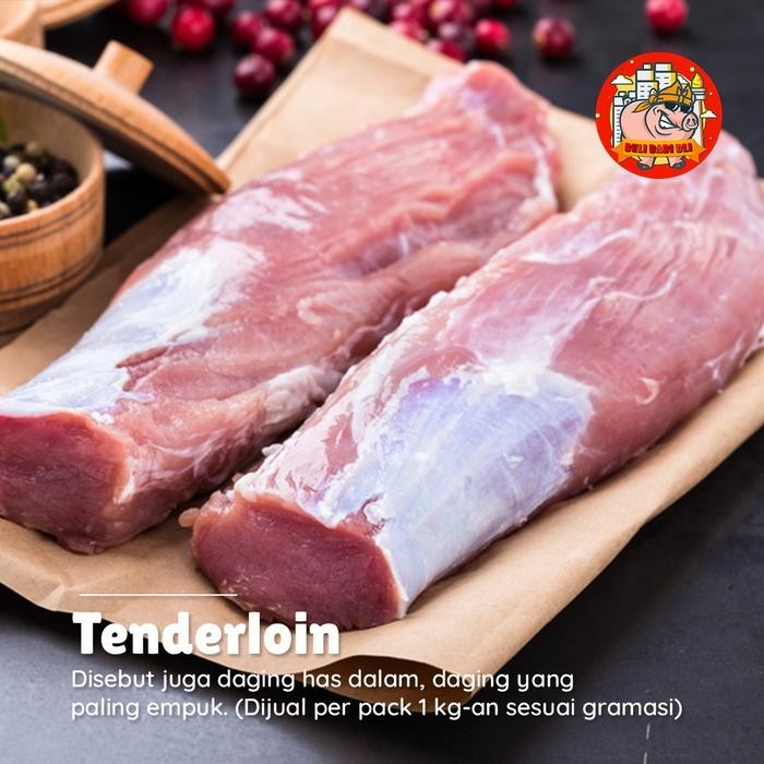 

BnyKBonusBelidiMari- PORK TENDERLOIN / DAGING HAS DALAM BABI BALI ASLI KUALITAS PREMIUM