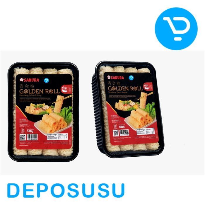 

BnyKBonusBelidiMari- Sakura Ringroll Kembang Tahu Gulung Kering Ring Roll