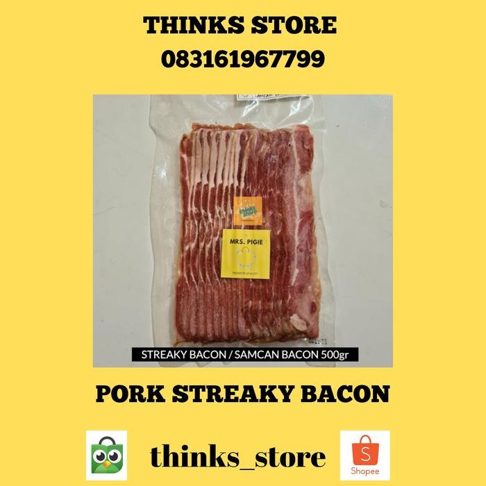 

BnyKBonusBelidiMari- MRS.PIGIE STREAKY PORK BACON / SAMCAN BACON PREMIUM