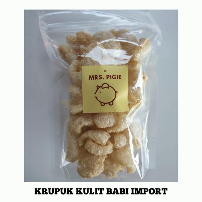 

BnyKBonusBelidiMari- KERUPUK KULIT BABI IMPORT - PORK SKIN CRACKERS