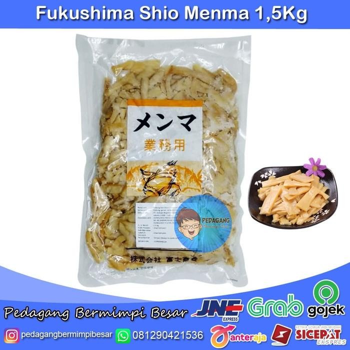 

BnyKBonusBelidiMari- Fukushima Shio Menma 1,5Kg Asinan Rebung