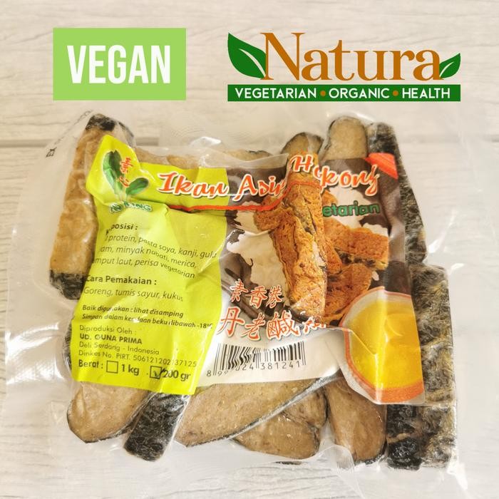 

BnyKBonusBelidiMari- Xu Xing Vegan Ikan Asin Hong Kong 200gr Vegetarian Beku Recomended