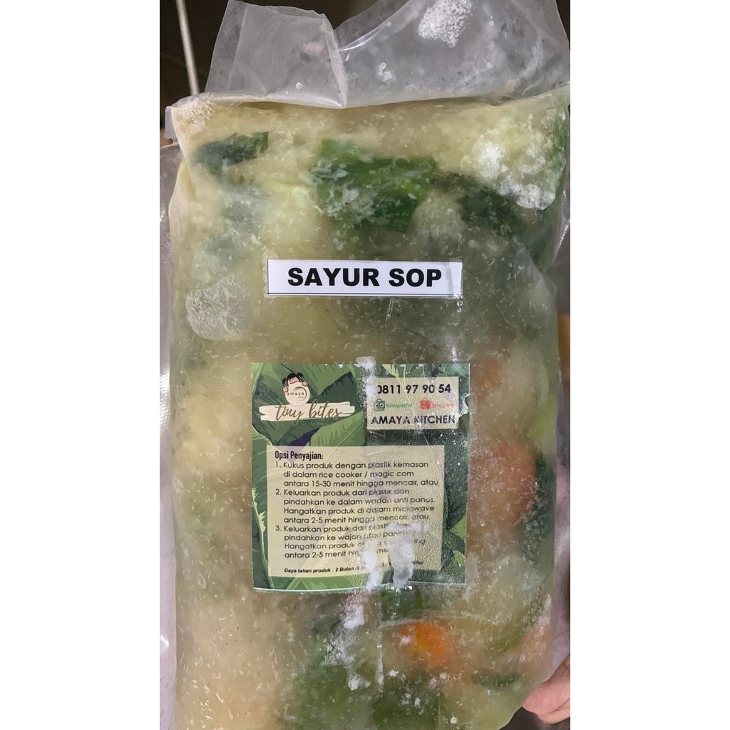 

BnyKBonusBelidiMari- Sayur sop frozen by amaya kitchen