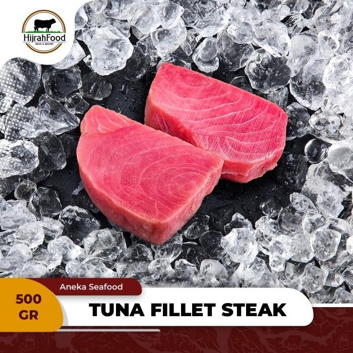 

PastiFreShNya- Ikan Tuna Fillet Steak / Tuna Fish Frozen (Qty. 500 gr)