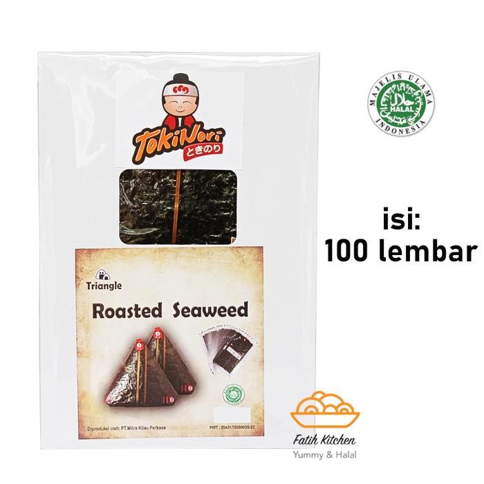 

PastiFreShNya- Tokinori Triangle Onigiri Roasted Seaweed Halal MUI - Nori