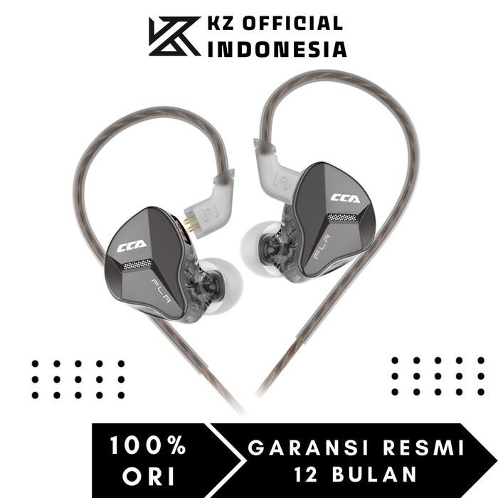 Top- Cca Fla Single Dynamic Driver Resin Metal Earphone With Mic