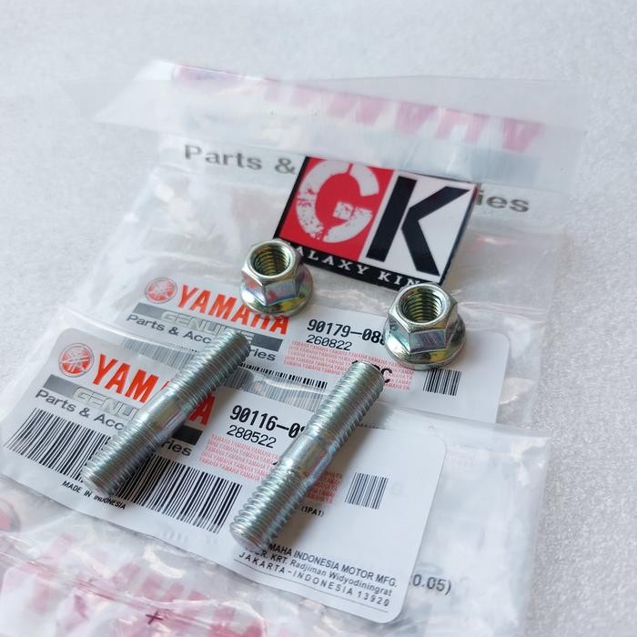 PREMIUM baut mur tanam set knalpot aerox 155 nmax lama new jupiter mx original