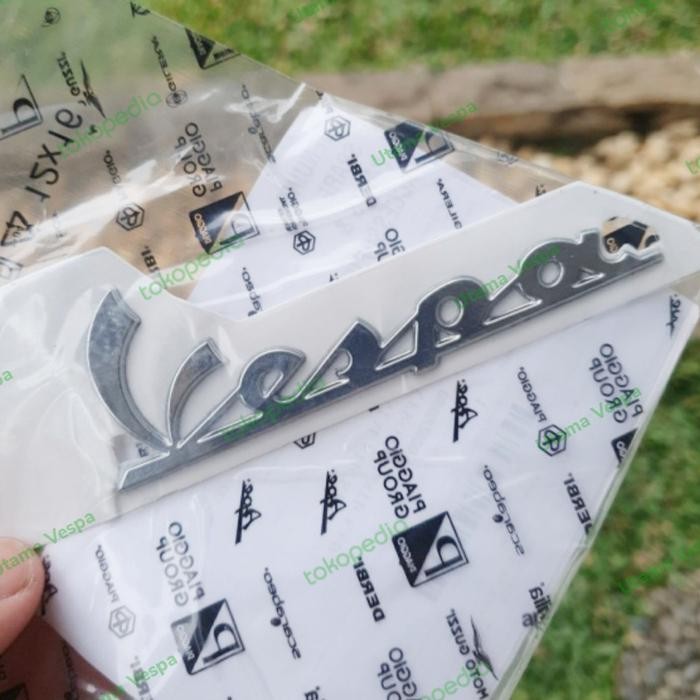 PREMIUM Logo emblem Vespa dada depan Vespa Matic all LX S Sprint original