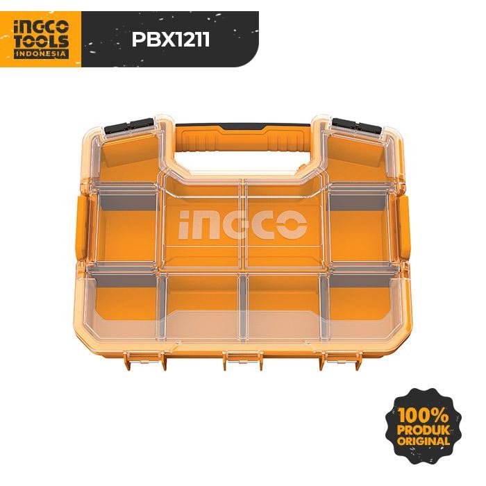 PREMIUM Small Tool Box (30cm) INGCO PBX1211 Kotak Alat Perkakas Kecil Mur Baut