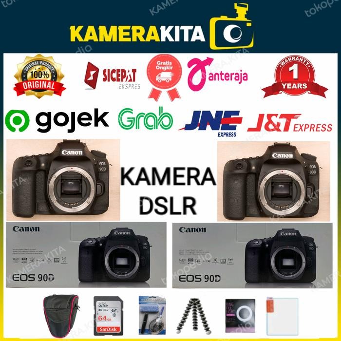 Cam- Canon Eos 90D Body Only / Kamera Canon Eos 90D Body Only / Canon 90D