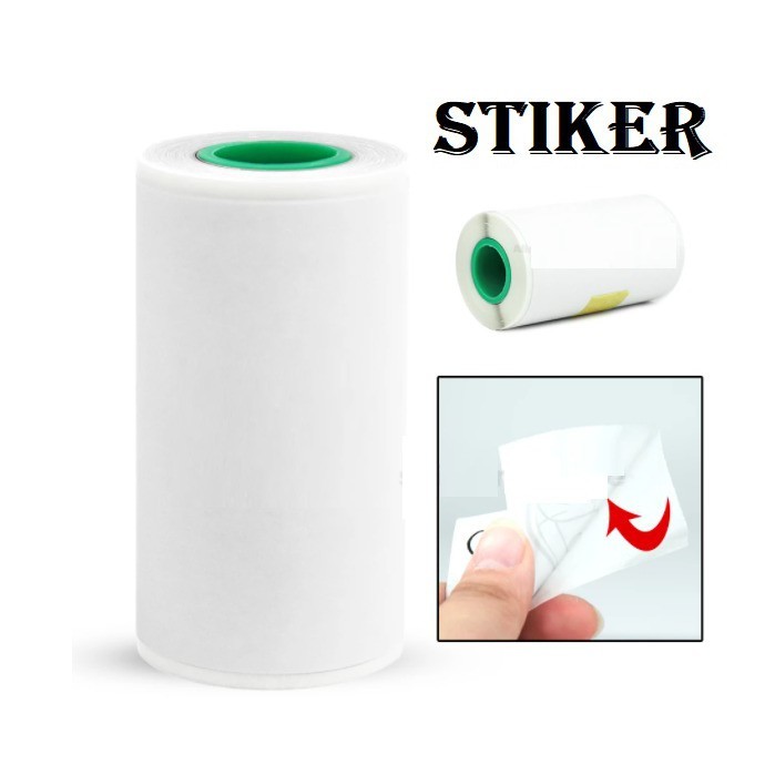 

SMARTCOM ~ Kertas Label Sticker Continuous 57mm x 30mm isi 10roll