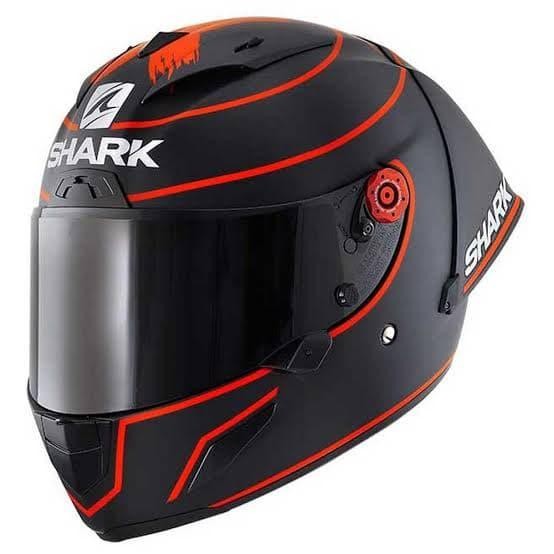 helm full shark race pro lorenzo winter test