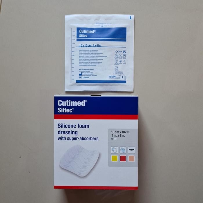 Cutimed Siltec 10x10cm / Cutimed Siltec 10x10 / Cutimed Siltec / BSN