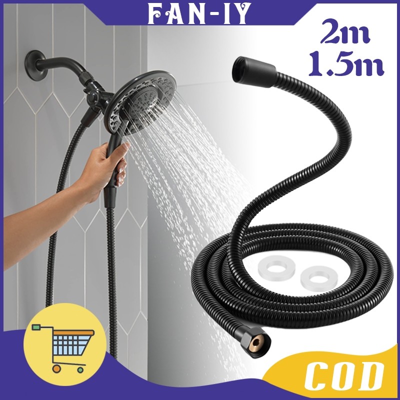 SELANG SHOWER KAMAR MANDI STAINLESS 304 1.5/2M SELANG JET SHOWER
