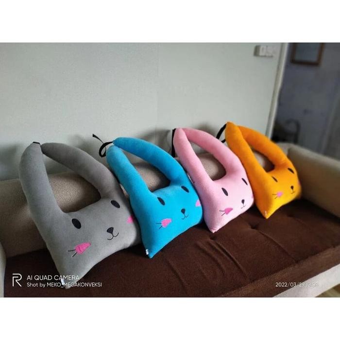 PROMO.. CAR CUSHION CHILDREN'S LUMBAR PILLOW NECK PILLOW CARTOON CUTE HEADREST