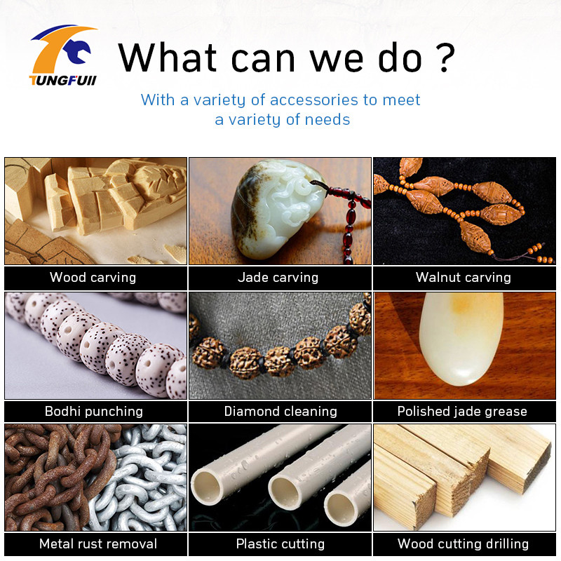 Tungfull Power Tools DIY Woodworking Dremel Style Engraver Electric Power Tools Accessories Mini Dri