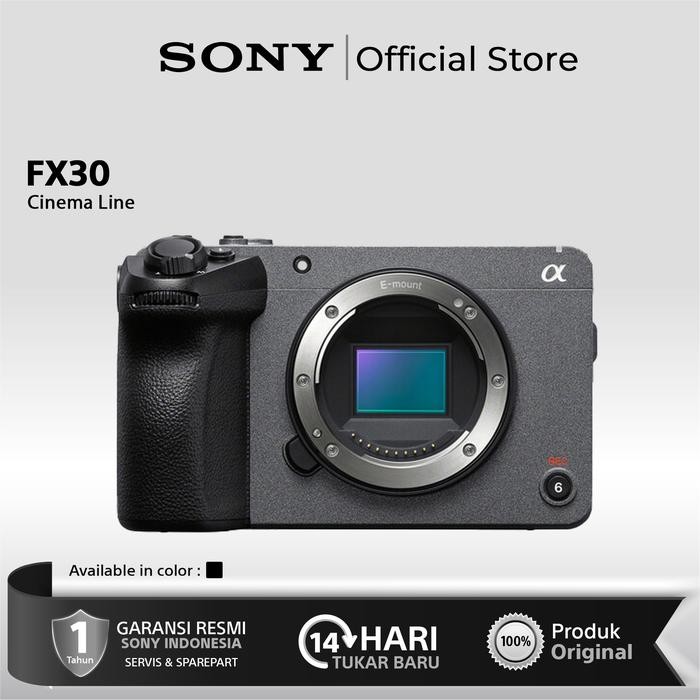 Terang- Sony Fx30 Sony Fx 30 Cinema Line Camera