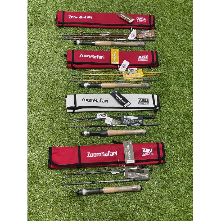 abu garcia zoom safari joran travel classic modern jdm spinning dan bc [kuat dan awet]
