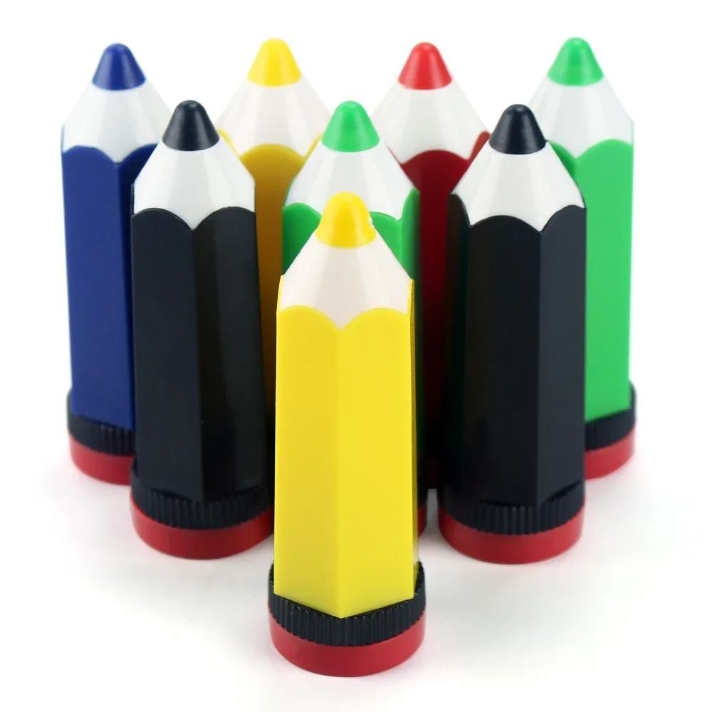 

Rewards Gift Pencil-Shaped Cartoon Pencil Sharpener Single Hole Portable Colorful Pencil Sharpener