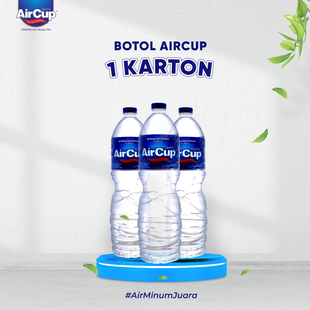 

Botol AIR CUP 1500ml isi 12 botol