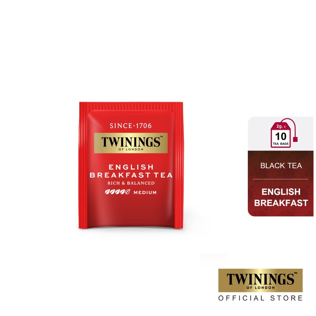 

Twinings Teh Hitam Celup (English Breakfast Tea) 10x2g