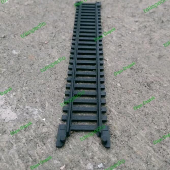 Rel Lurus Rail King Mainan Miniatur Kereta Api *